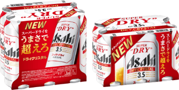 アサヒスーパードライドライクリスタル6缶パック